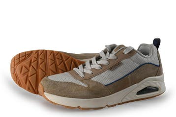 Skechers Sneakers in maat 43 Beige, Overige kleuren, Verzenden, Zo goed als nieuw, Skechers