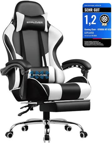 GTPLAYER Gaming stoel, bureaustoel, ergonomische gamerstoel, Verzenden, Nieuw