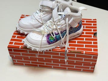 Nike X Off White - Air Force 1 Mid SP Graffiti White -