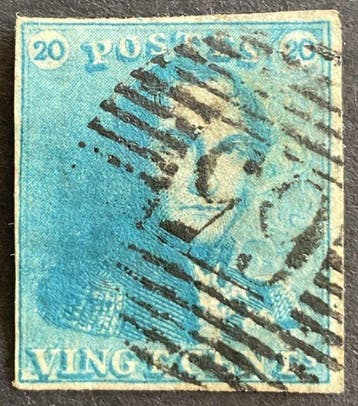 Belgique 1849 - Léopold Ier : Épaulette 2/2A dans des