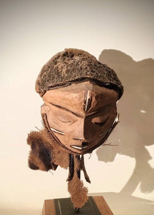 Masker oma - Pende - DR Congo, Antiek en Kunst, Kunst | Niet-Westerse kunst