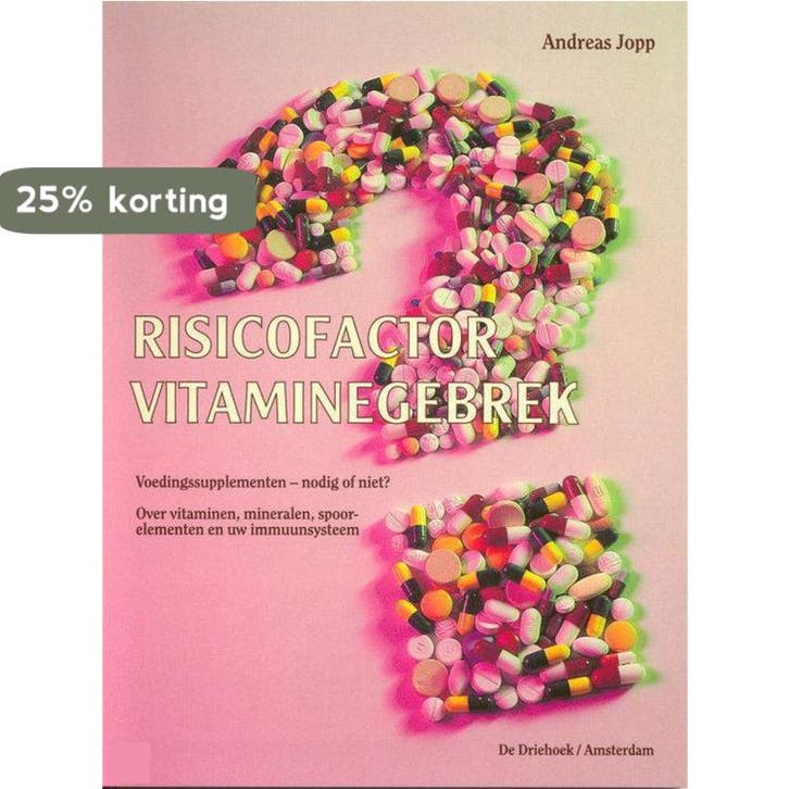 Risicofactor vitaminegebrek 9789060306512 A. Jopp, Livres, Livres de cuisine, Envoi