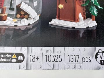 Lego Set - 10325 - Icons - Alpine Lodge / Winter Village, Nieuw