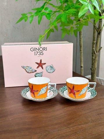 Richard Ginori - Tasse à café - Porcelaine - Le Voyage du