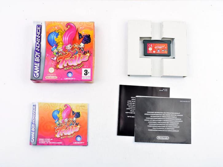 Trollz Hair Affair [Gameboy Advance], Consoles de jeu & Jeux vidéo, Jeux | Nintendo Game Boy, Envoi