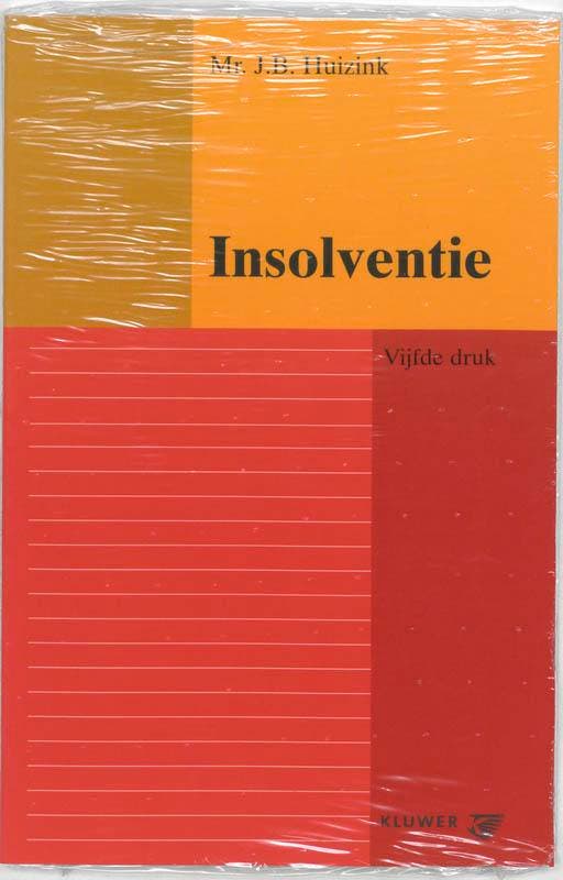 Insolventie 9789013024623, Boeken, Wetenschap, Gelezen, Verzenden