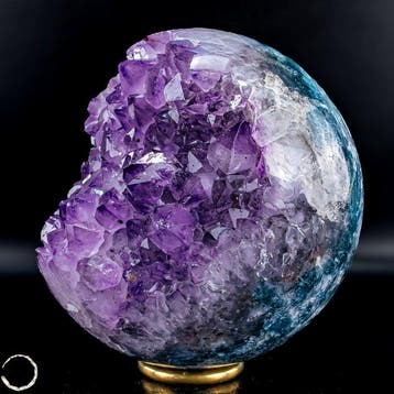Natuurlijke amethistkogel uit Uruguay van de hoogste