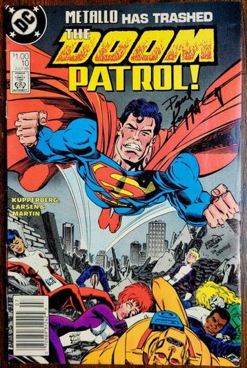 Lots 3 DC Comics Vintage 1985-2006 - Signed + COA and POA -
