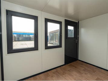 Geïsoleerde bouwkeet gezocht? 3x2 deur lange zijde