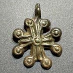 Médiéval, époque des Croisés Bronze Superbe, artistiquement