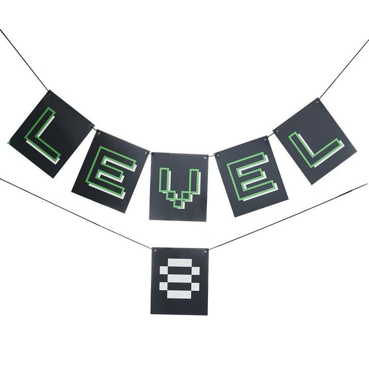 Gaming Party Slinger 1,8m, Hobby en Vrije tijd, Feestartikelen, Nieuw, Verzenden