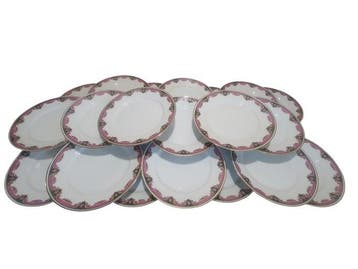 Limoges - Service de table pour le dîner (26) - Porcelaine