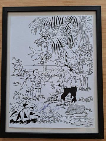 Paul Geerts / Eric De Rop - 1 Original cover - Suske en, Nieuw