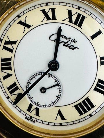 Cartier - Must de Cartier Ronde - 1810.1 - Unisexe -, Handtassen en Accessoires, Nieuw
