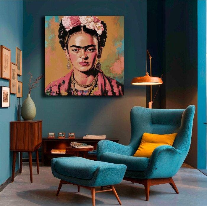 PLM-Art - Frida Kahlo Classic, Antiquités & Art, Art | Objets design