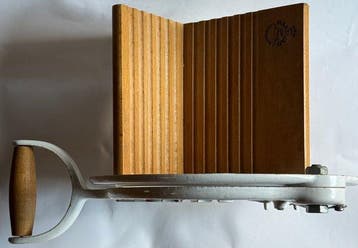 Raadvad - Ove Larsen - Broodsnijmachine - 294 - Metaal, Hout