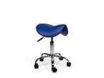 Zadelkruk Blauw - Lage uitvoering, In hoogte verstelbaar, Nieuw