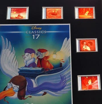 The Rescuers - Framed Film Cell Display with COA