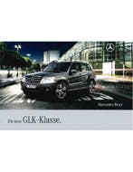 2008 MERCEDES BENZ GLK KLASSE BROCHURE DUITS, Ophalen of Verzenden, Nieuw