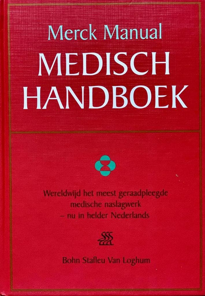 Merck Manual medisch handboek 2000 9789031330690, Livres, Science, Envoi
