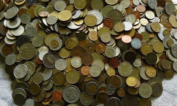 Wereld. 9 kg Münzen aus alle Welt. Various dates (Zonder, Postzegels en Munten