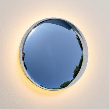 Wandlampen Auris Wandlamp Spiegel Chrome Binnenverlichting, Huis en Inrichting, Lampen | Wandlampen, Verzenden, Nieuw