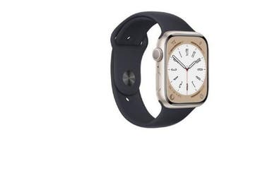 Apple Watch Series 8 - 45mm - Aluminium - Sterrenlicht - GPS, Verzenden