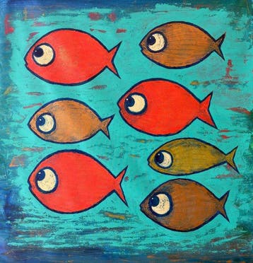 Denis Kuvayev (1971) - Goldfish went to spawn - XL