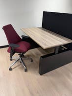 Nieuw Duo Zit Sta Bureau Wang - Configureer zelf - Design, Huis en Inrichting, Bureaus, Verzenden, In hoogte verstelbaar, Nieuw