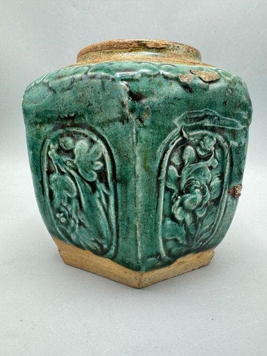 Gemberpot - Keramiek - Authentieke gember pot, Antiek en Kunst, Antiek | Overige Antiek