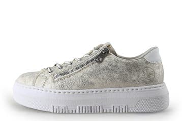 Rieker Sneakers in maat 40 Goud, Kleding | Dames, Schoenen, Overige kleuren, Verzenden, Zo goed als nieuw, Sneakers