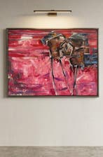 Le Quang Sang (1990) - Murmure en Rose 60 80 cm