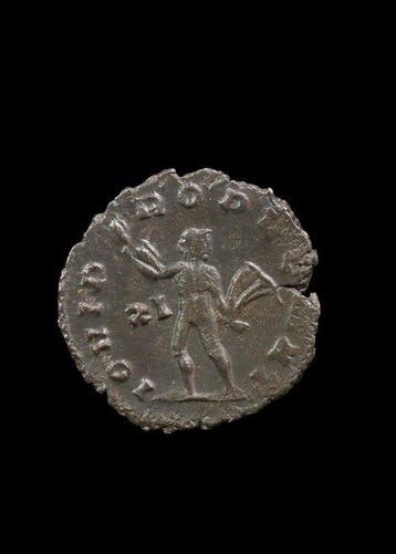 Oud-Romeins Brons Antoninianus van Gallienus (Zonder