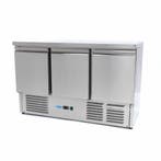 Koelwerkbank - 137 cm - 3 Deuren, Verzenden
