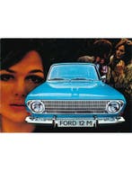 1965 FORD TAUNUS 12M BROCHURE NEDERLANDS