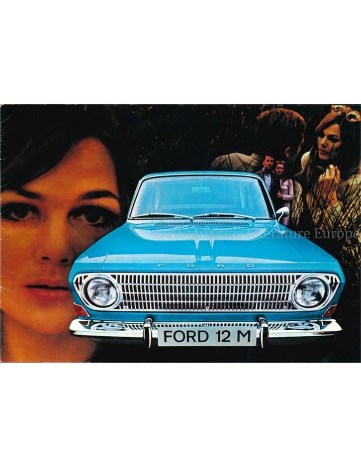1965 FORD TAUNUS 12M BROCHURE NEDERLANDS, Livres, Autos | Brochures & Magazines