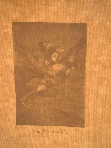 Francisco De Goya (1746-1828) - Los Caprichos - Buen viage -