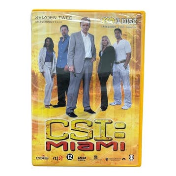 CSI: Miami Seizoen 2 Afleveringen 2.1 - 2.12 (DVD), Verzenden, Nieuw in verpakking