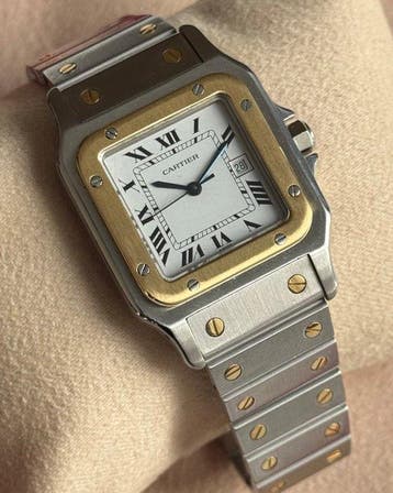 Cartier - Santos Carree - 2961 - Heren - 1990-1999