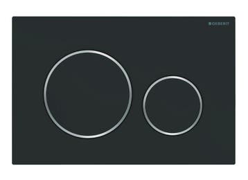 Geberit bedieningsplaat Sigma-20 Type: 115.882.141 Mat-Zwart, Ophalen of Verzenden