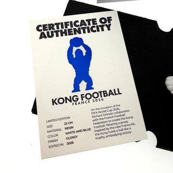 Richard Orlinski (1966) - Kong Football Soccer France - incl, Antiquités & Art, Art | Objets design