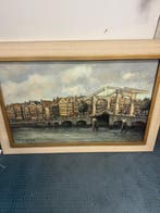 Hendrik Cornelis Kranenburg (1917-1997) - Magere brug over, Antiek en Kunst