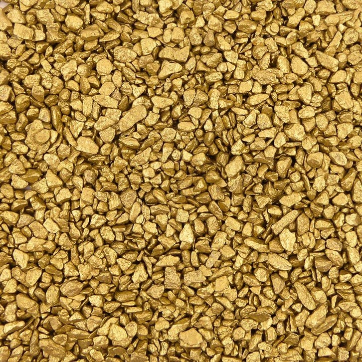 Gekleurde Steentjes 2-3mm - Granulaat - GOUD - Bodembedek..., Tuin en Terras, Planten | Tuinplanten, Ophalen of Verzenden