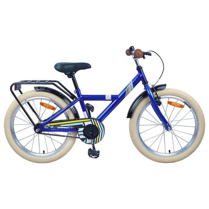 vidaXL Kinderfiets 18 Inch voor 5-7 jaar oud Donkerblauw, Fietsen en Brommers, Fietsen | Racefietsen, Nieuw, Verzenden