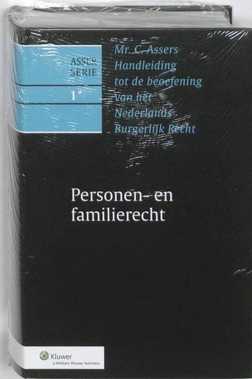 Asser - serie 1* - Personen - en familierecht - Asser, Verzenden