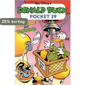 39 - Donald Duck - Ballonvaart met hindernissen Disney, Verzenden, Gelezen, Disney