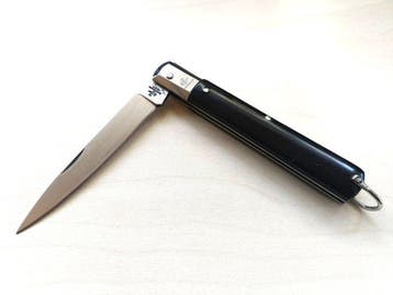 Fraraccio Coltello Fraraccio Stiletto 21 cm - ABS Nero –, Antiek en Kunst