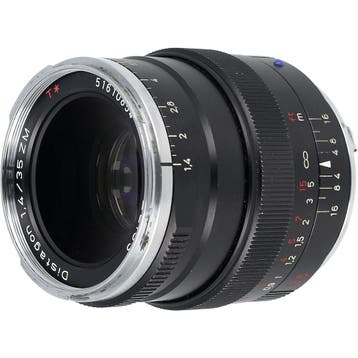Zeiss 35mm F/1.4 Distagon T* ZM noir | Occasion, Ophalen of Verzenden