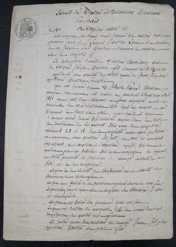 Sous le règne de Napoléon III (1859) et Sous la Troisième
