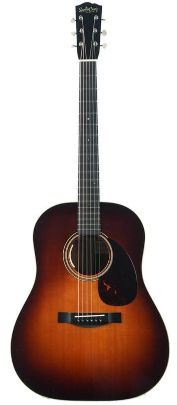 Santa Cruz VJ Vintage Jumbo Sunburst 2012, Muziek en Instrumenten, Verzenden, Nieuw